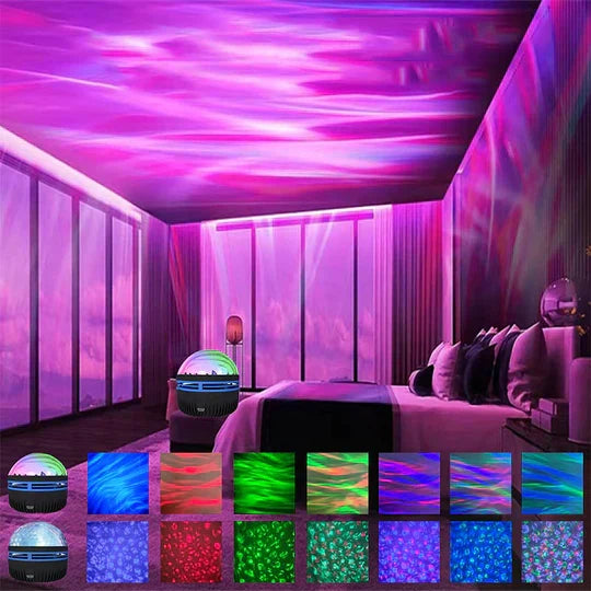 LazuliBeam - Northern Lights Star Projector Lamp
