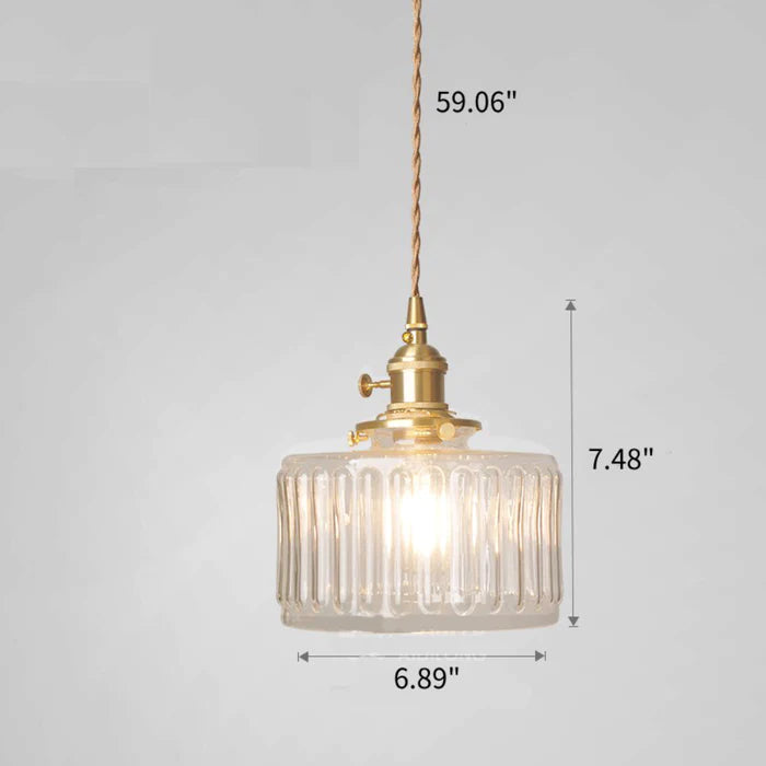 CrystalGlare - Vintage Crystal Pendant Light