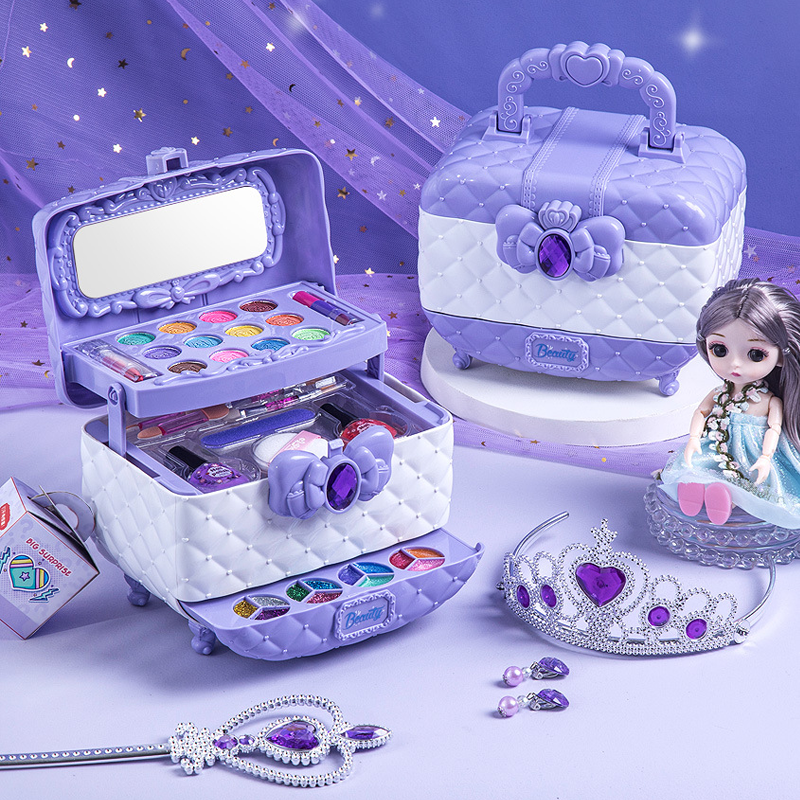 LittleGlam Set - Washable Makeup Kit for Kids