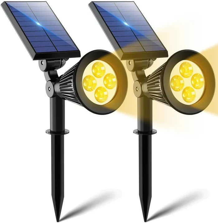 SunFlex - Adjustable Solar Spotlight for Outdoor Spaces