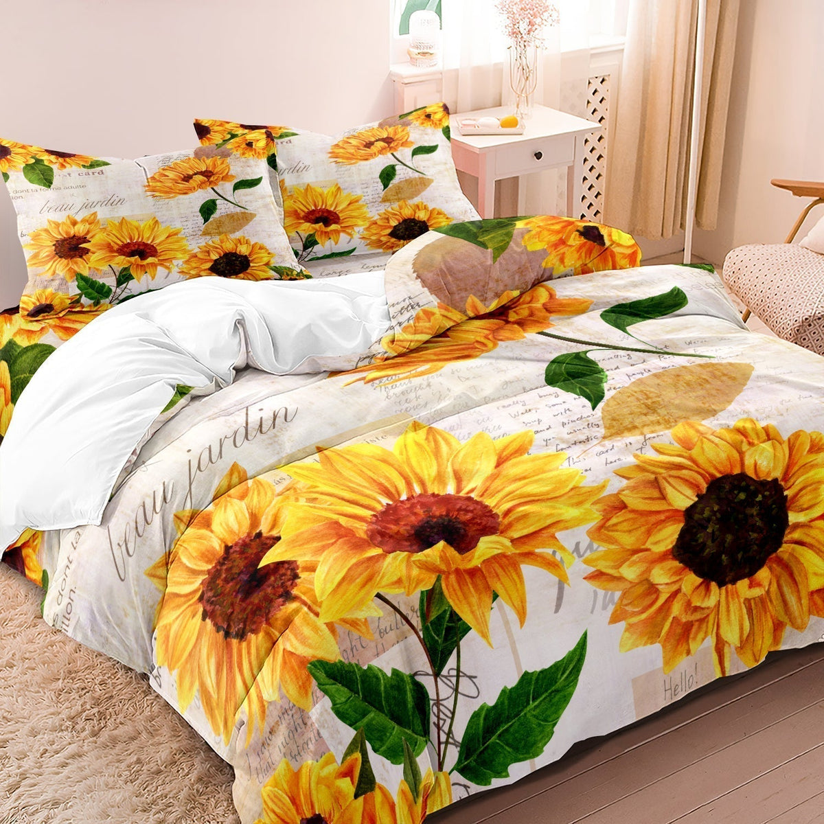 Selvane Marsh - Soft Botanical Duvet Cover Set