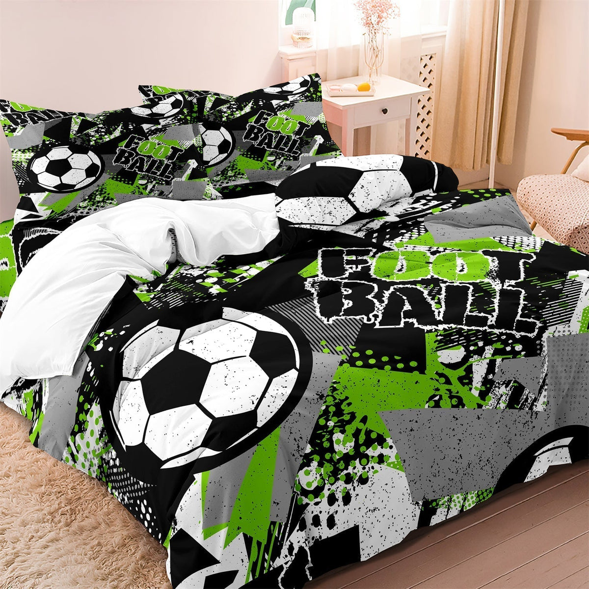 Plexmoor - Fun Sports Themed Kids Bedding