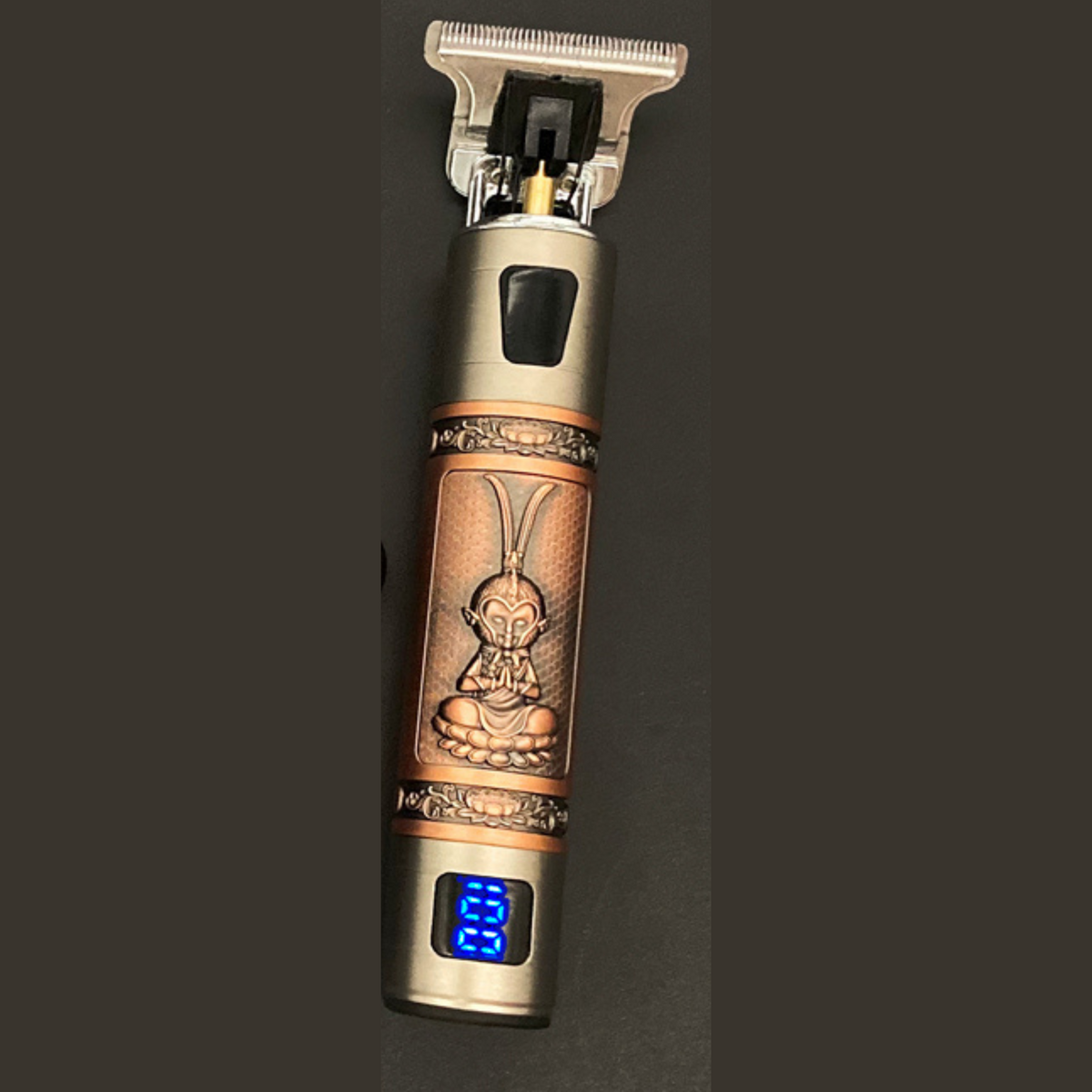 SkullTrim - Rechargeable Vintage Beard Trimmer with Attachments