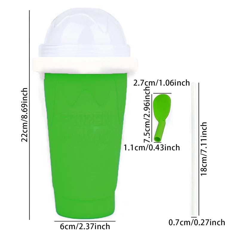 FrostySip Chill Cup - Squeeze Cup That Keeps Your Drinks Ice Cold