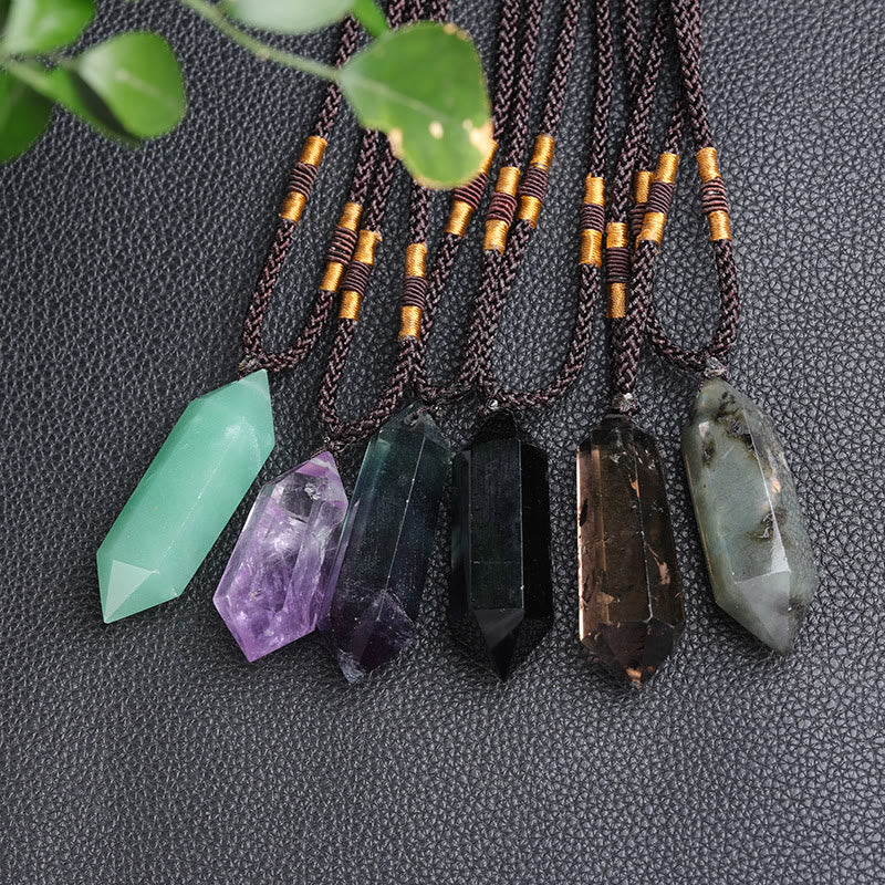 Faelara - Amethyst Healing Crystal Necklace