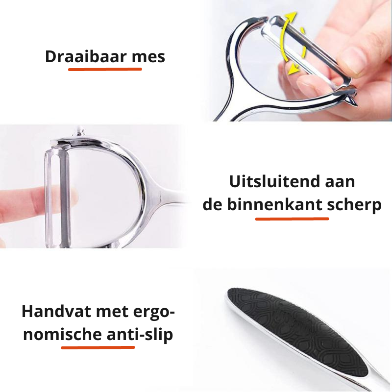 SwiftPeel - Stainless Steel Vegetable Peeler for Precision and Speed