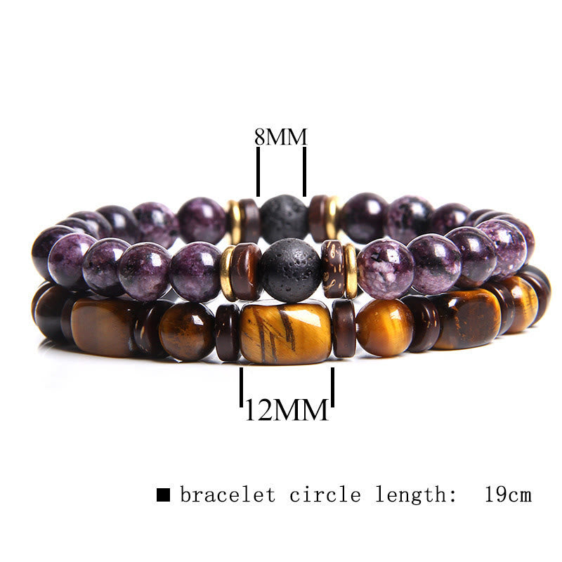 Naya Collection - African Turquoise & Tiger Eye Bracelet