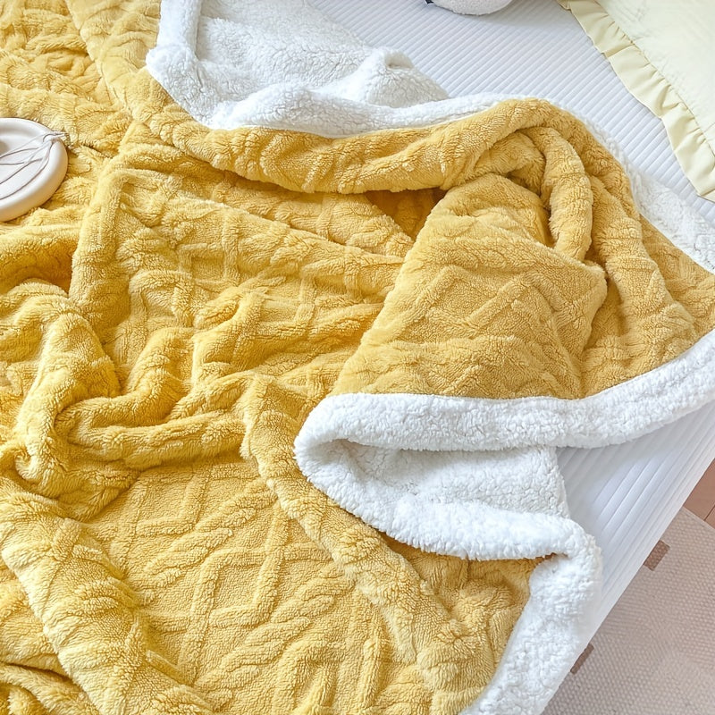 Weckfield - Soft Reversible Fleece Throw Blanket