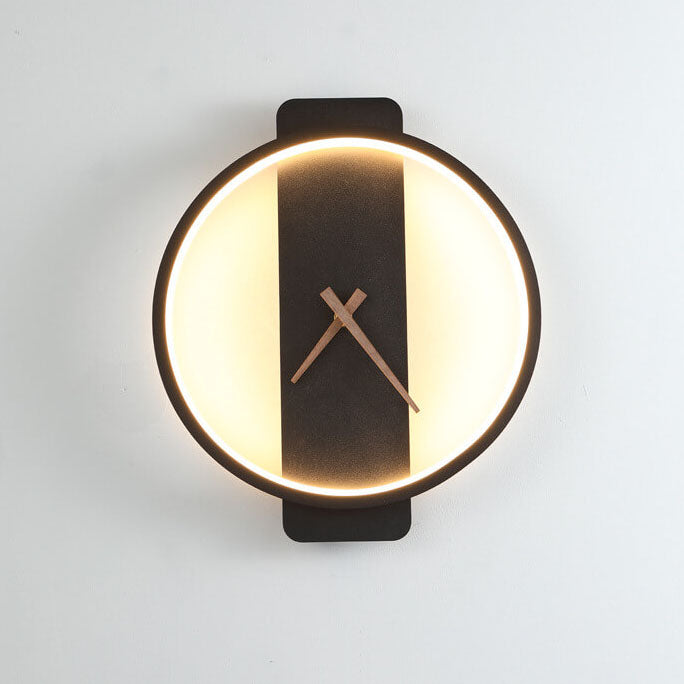 Cirel Bay - Clock-Shaped LED Wall Lamp Design
