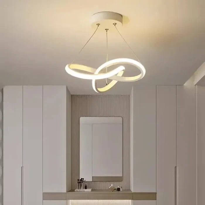 WaveGlow Ceiling Light - Stylish LED Ceiling Lamp with Remote Control