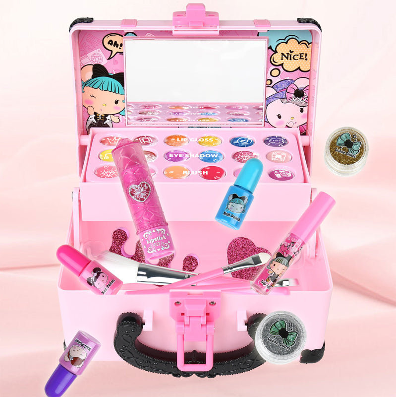 LittleGlam Set - Washable Makeup Kit for Kids