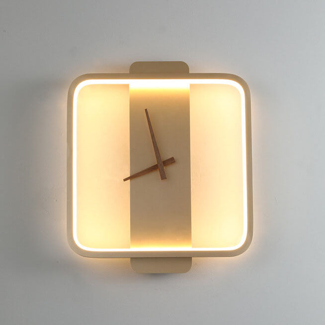 Cirel Bay - Clock-Shaped LED Wall Lamp Design