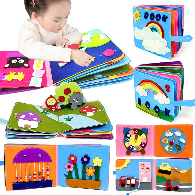 Vozlow - Sensory Baby Busy Board