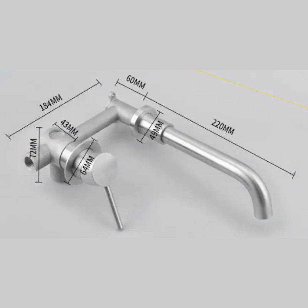 Flintbury - Modern Brushed Nickel Bathroom Faucet