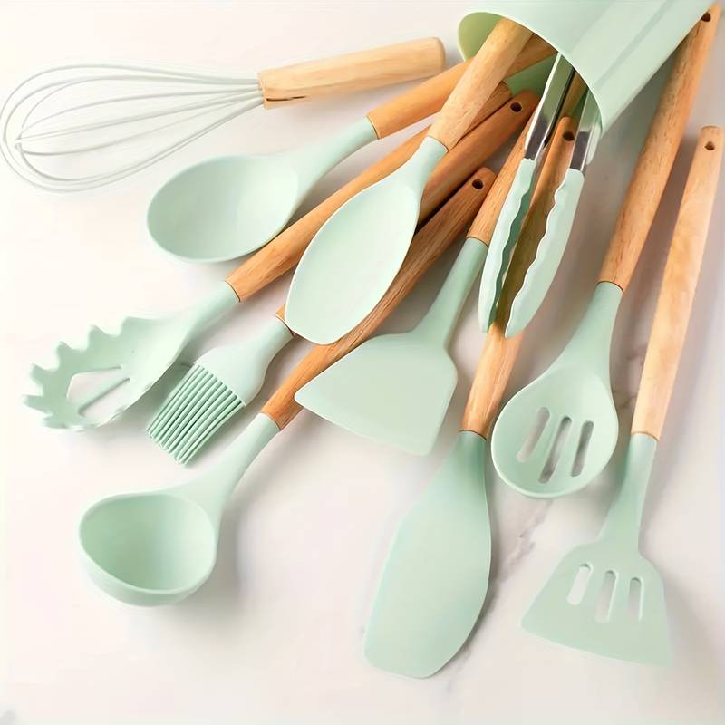 Nahrix - Heat-Resistant Scratch-Free Kitchen Utensil Set