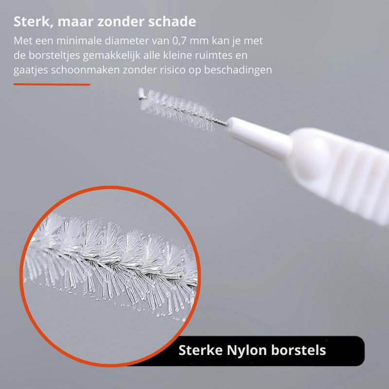 KalkBuster Brush - Small Cleaning Brush Set for Tight Spots and Buildup