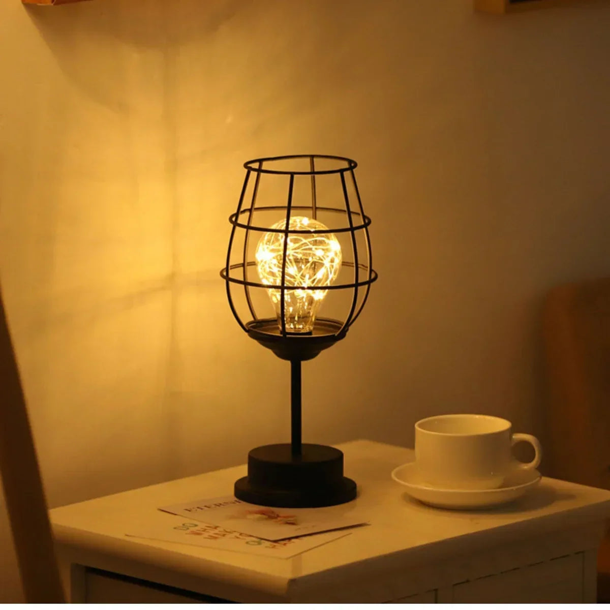 EleganceGlow - Stylish Adjustable Table Lamp