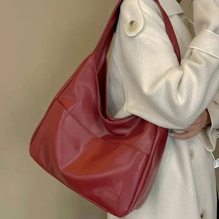 EleganceCarry - Elegant Leather Shoulder Bag for Women