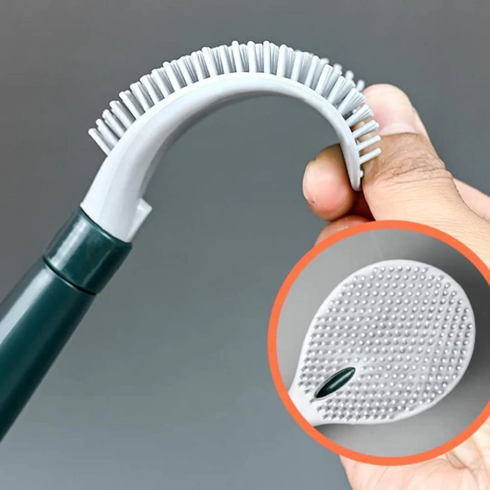 BristleFlex - Flexible Toilet Brush With Dispenser