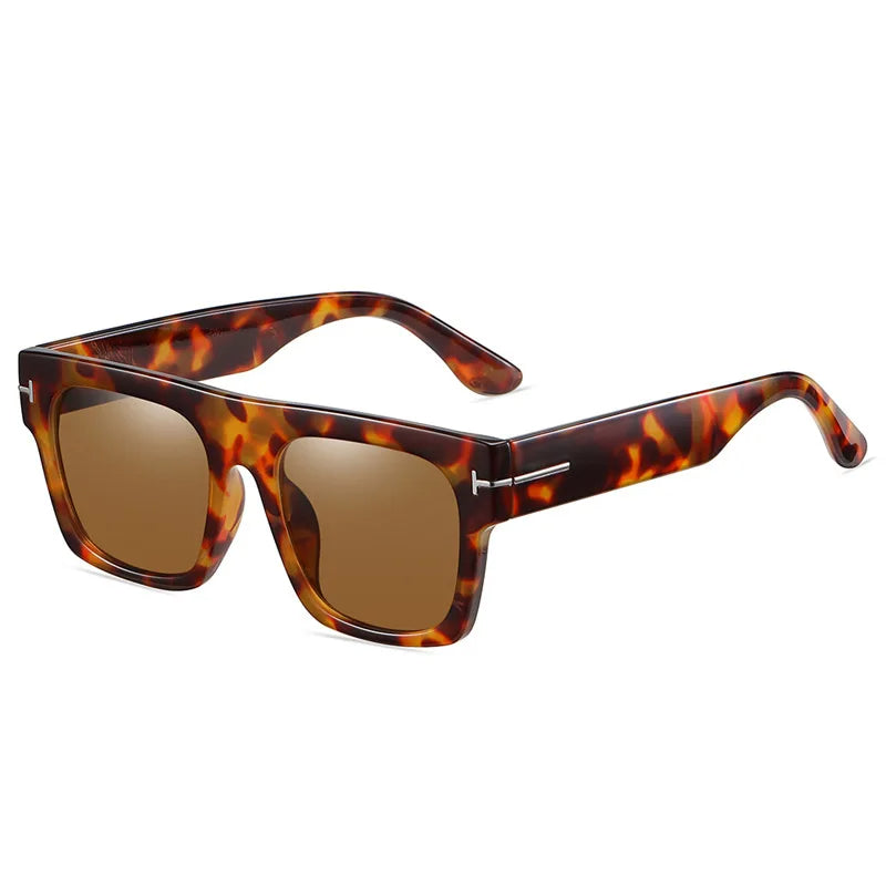 Ulrich Sunglasses - Retro Oversized Square Sunglasses