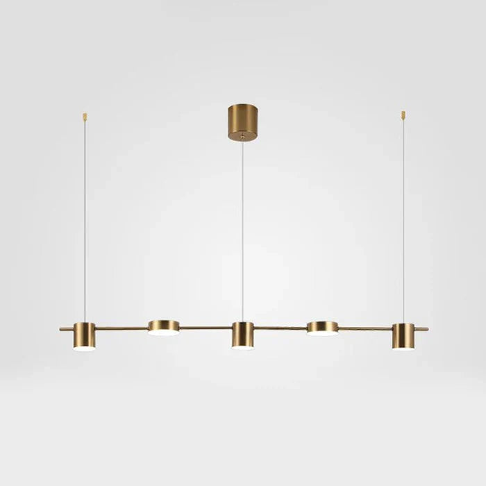AuraDrum - Elegant Aluminum Drum Chandelier for a Stylish Interior