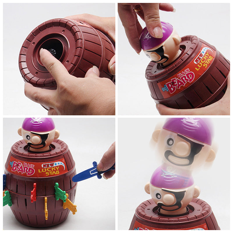 PiratePlunge - Pirate Barrel Sword Game for the Whole Family