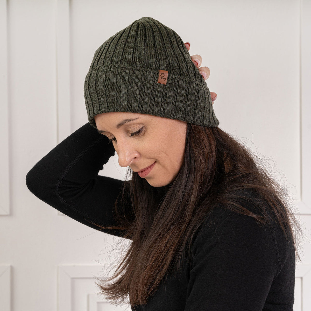 CozyMerino Beanie - Soft Merino Wool Beanie for Women