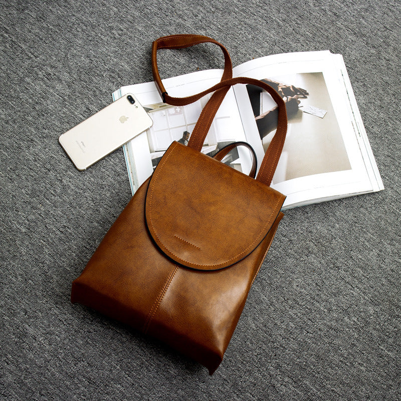 UrbanChic Backpack - Trendy Leather Bag for Women