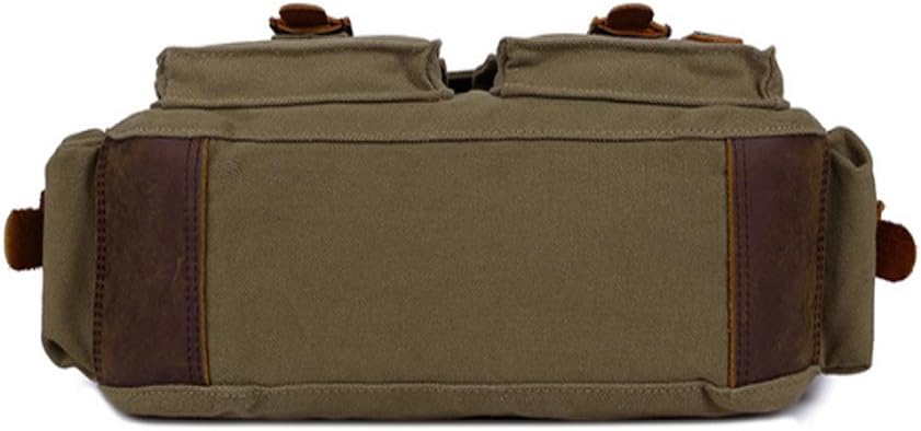 RetroCarry Bag - Vintage Canvas Shoulder Bag for Laptops