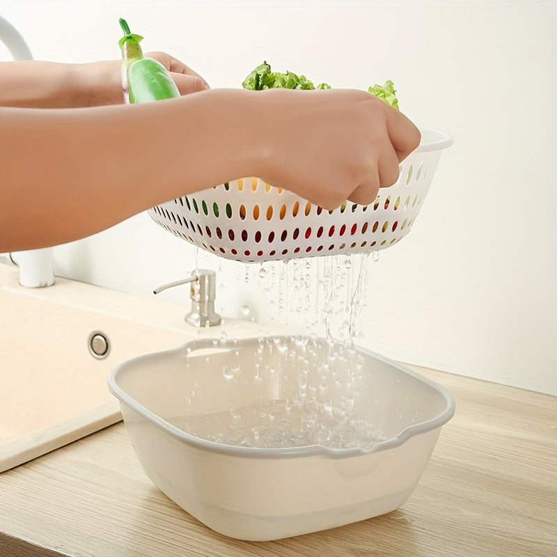 Jamera - Double-Layer Kitchen Strainer Set of 3