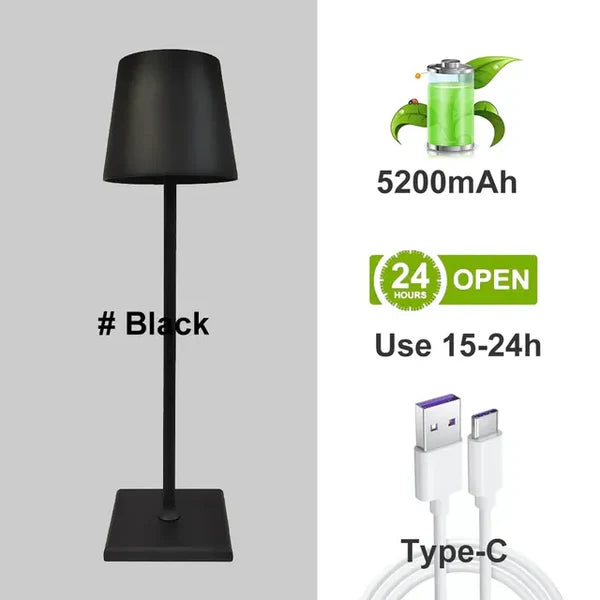 LumiNova - Adjustable Aluminum Table Lamp for the Home