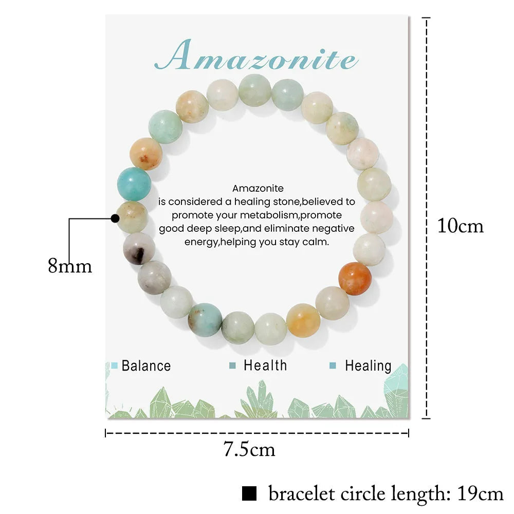 Fyneth - Natural Crystal Bracelet for Healing Energy