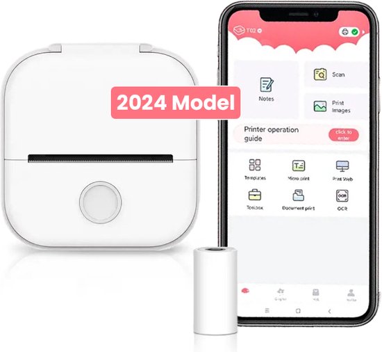 Pocket Printer - Portable Mini Sticker & Label Printer