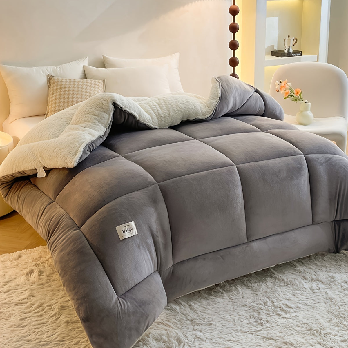 Drelkeep - Reversible Double-Sided Fleece Throw