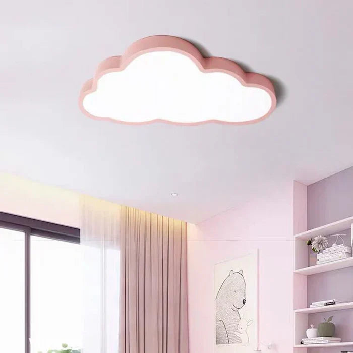 CloudLight Ceiling Lamp - Cozy LED Lighting for Kids' Rooms