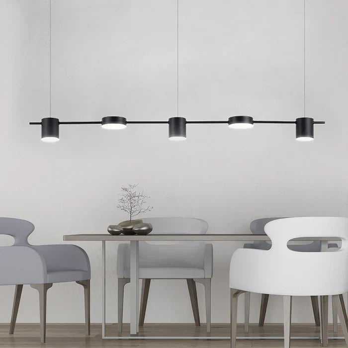 AuraDrum - Elegant Aluminum Drum Chandelier for a Stylish Interior