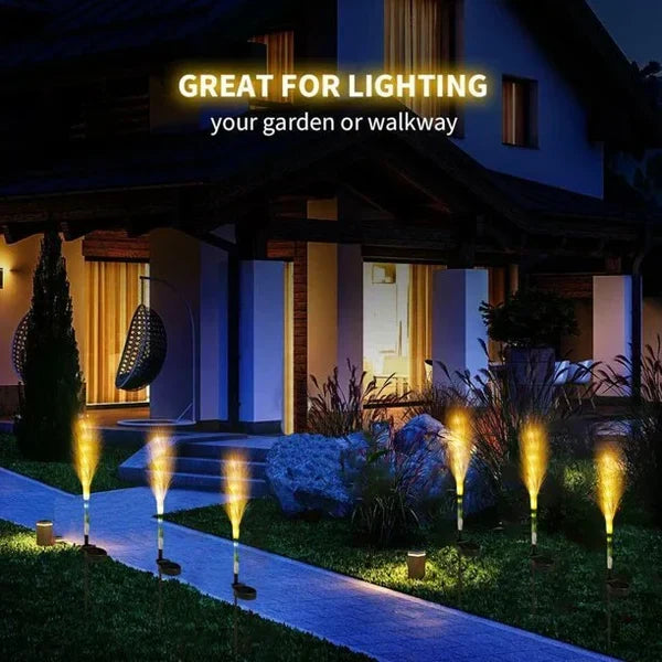 SunReed - Stylish Woven Outdoor Lighting for the Garden