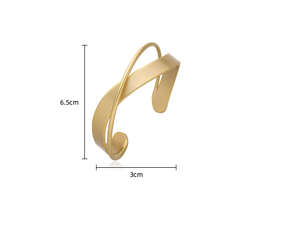 Horessa - Elegant European Bracelet in Silver and Gold