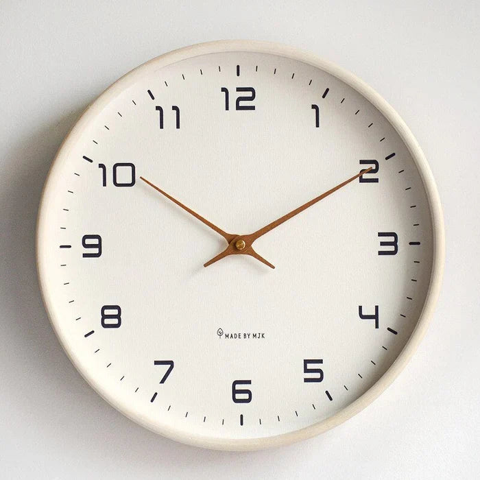 NordicTimber - Rustic Wooden Wall Clock for Your Interior