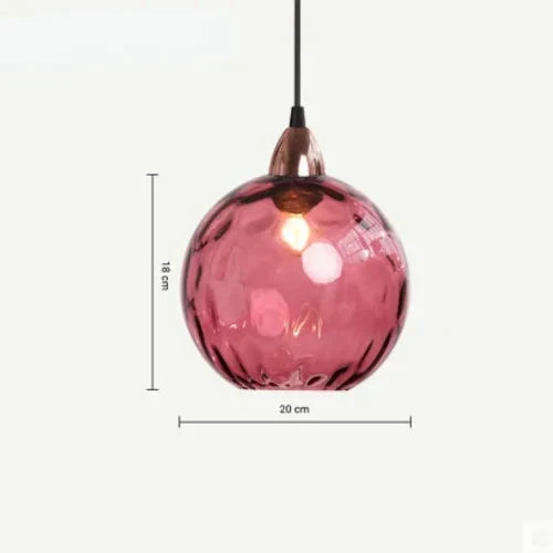 LumiSphere Pendant Light - Elegant Glass Globe Lighting for Timeless Style