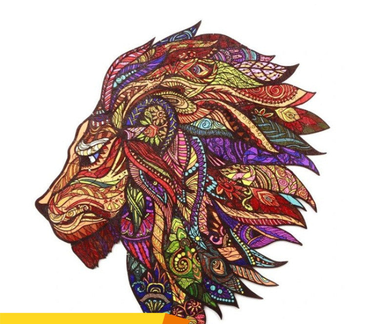 LionKing Puzzle - Exclusive Wooden Puzzle with a Majestic Lion Design