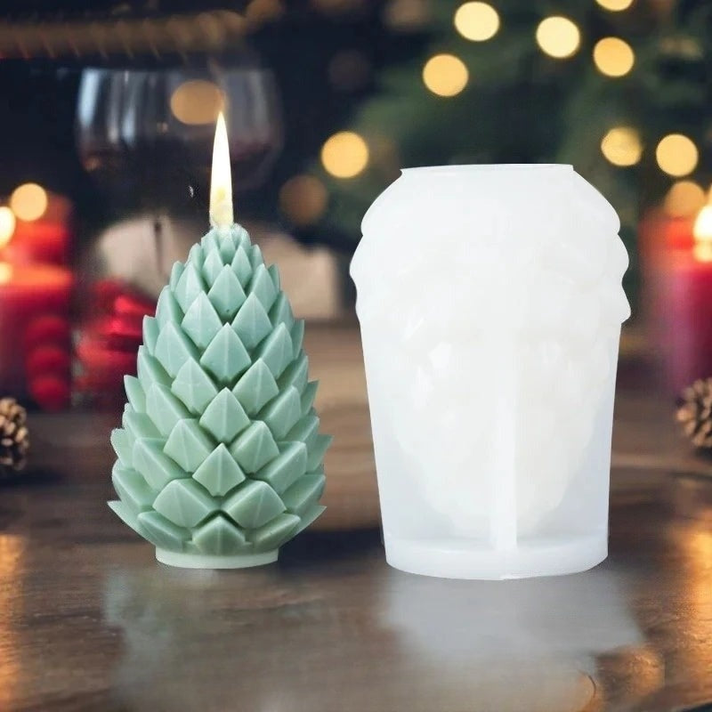 Paxmoor - Silicone Candle Mold For Festive Candles