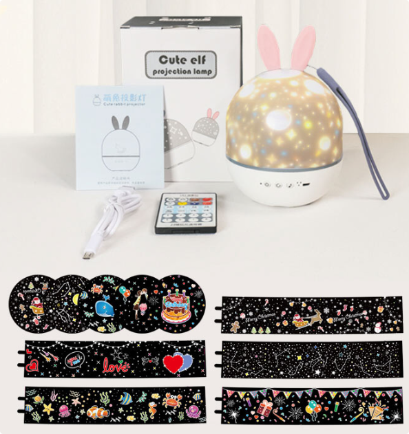 StarGaze Projector - Rotating Star Night Light for Kids
