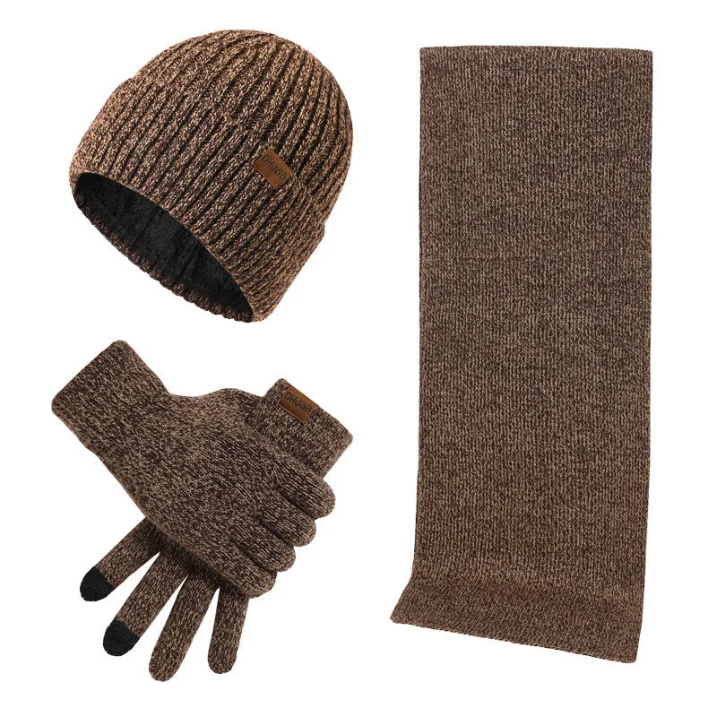 ArcticStyle - Trendy Winter Set with Hat and Gloves