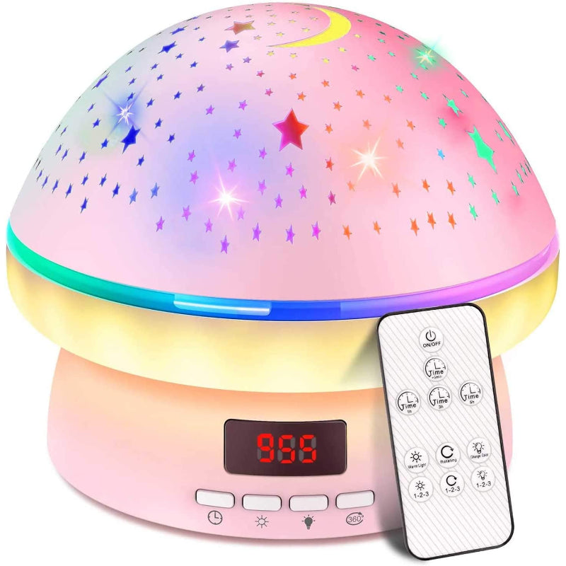 StarGlow Nightlight - Magical Star Projector with Timer