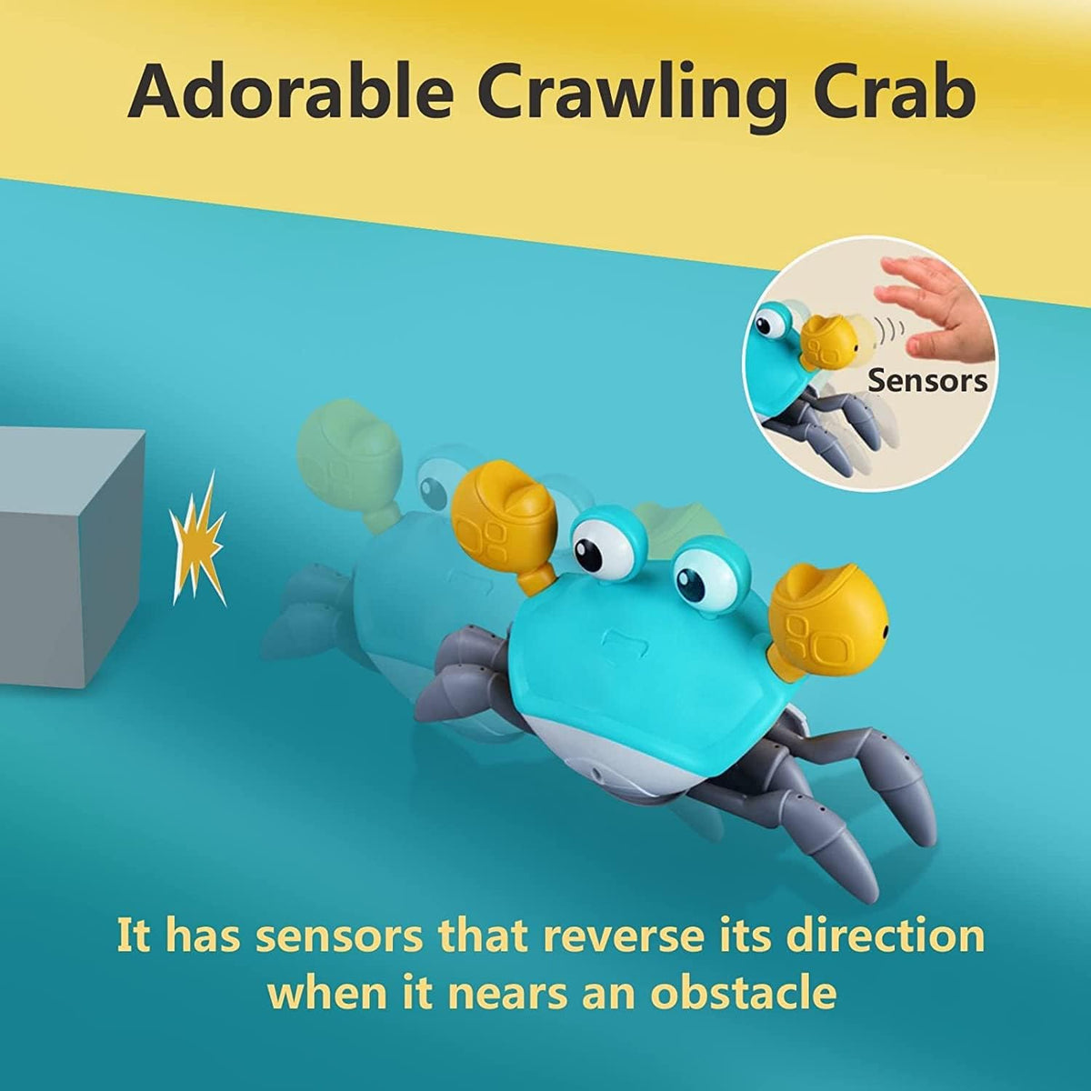 Pluffkin - Interactive Crawling Toy for Babies