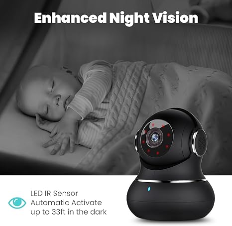 Cinnamon Grove - 360-Degree 2K HD Indoor Security Camera