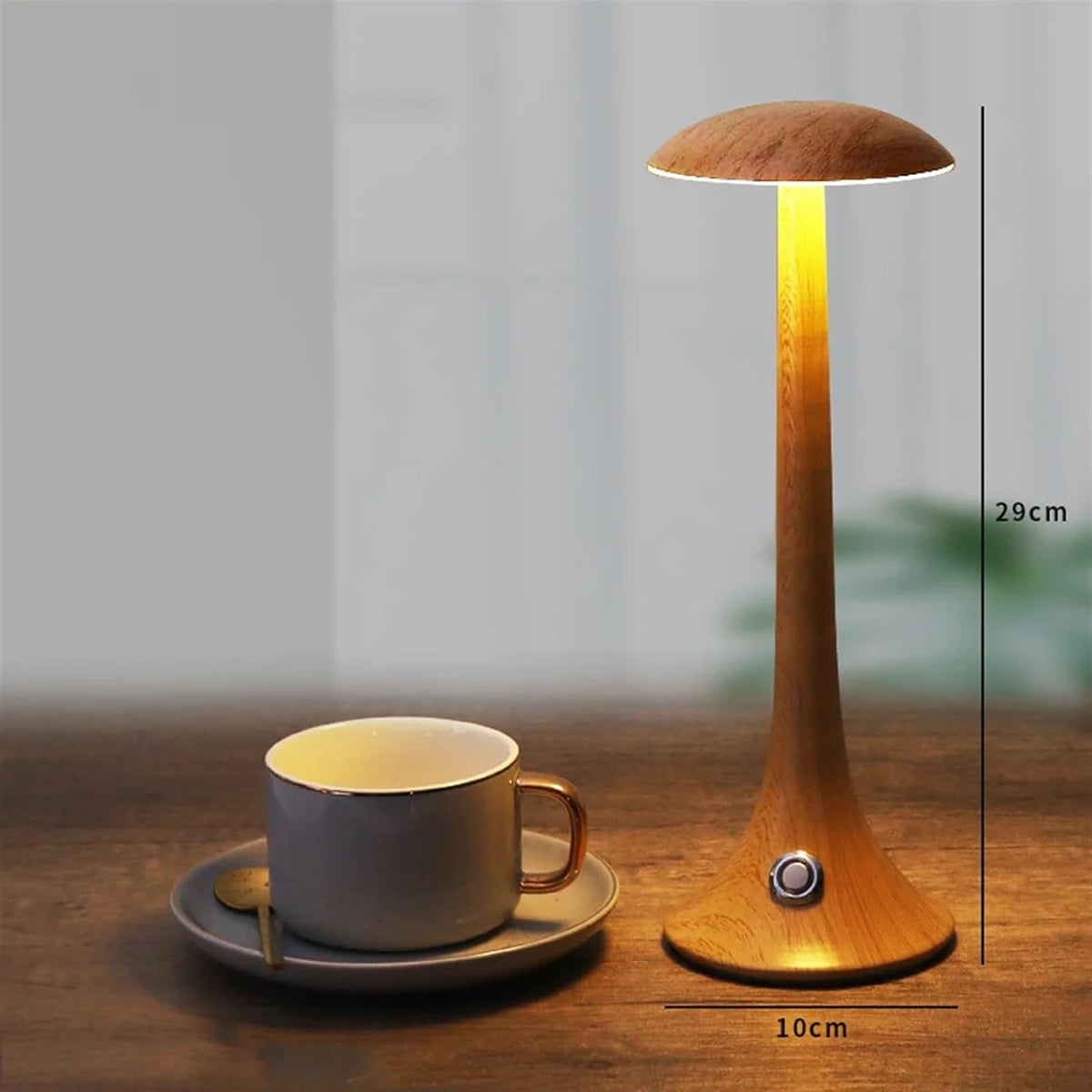 Sharina Mushroom Lamp - A Creative Touch-Control LED Table Lamp
