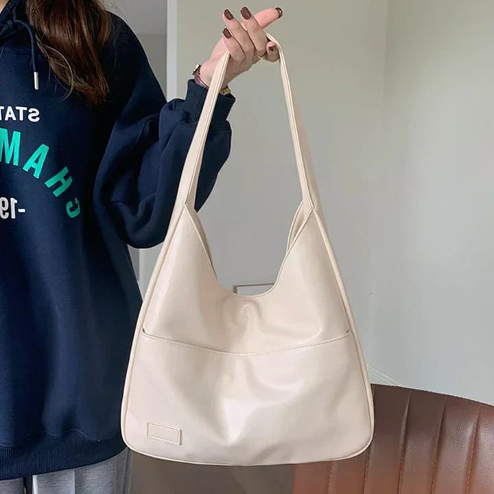 EleganceCarry - Elegant Leather Shoulder Bag for Women