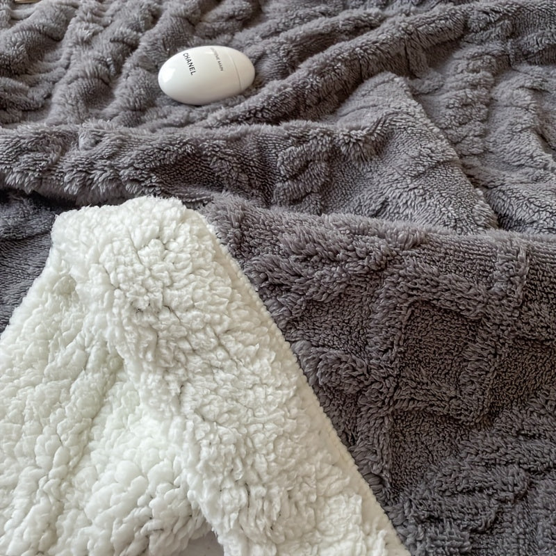 Weckfield - Soft Reversible Fleece Throw Blanket